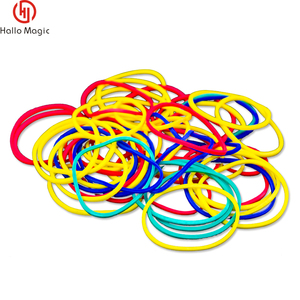 L'intero <span class=keywords><strong>Set</strong></span> di fasce intrecciate assortite Trick elastico elastico Color crema puntelli magici accessori - Product Image 3