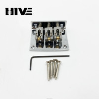 High-end 3-string Electric Guitar Bridge Tuning Peg Accessory - 3-string Ball Bearing Guitar Bridge Tuning Peg Bridge