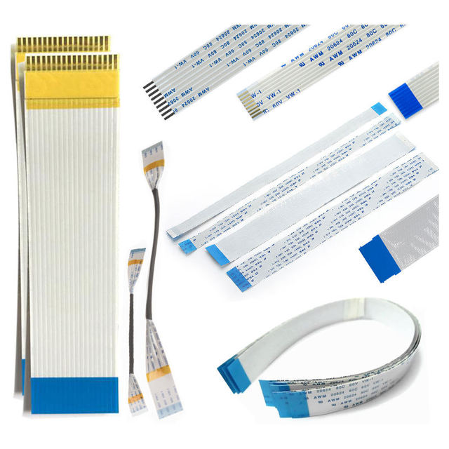 OEM LVDS Line Ffc Cable 0.5mm Pitch Ffc Cable Board Adaptor 20pin 50 Pin Lvds Cable
