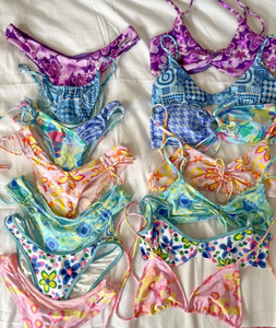 Pakaian Renang Wanita % Kain Daur Ulang Dibuat Logo Kustom <span class=keywords><strong>Bikini</strong></span> Plastik Menggunakan Kembali Botol Kain OEM 100 Layanan OEM Disesuaikan Sendok Orang Dewasa - Product Image 5