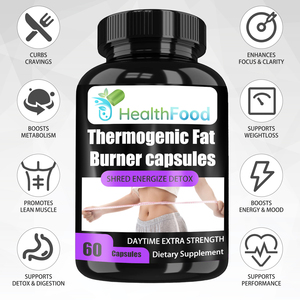 Capsules Thermogéniques Brûle-Graisses à Marque Blanche avec Poudre de Vinaigre de Cidre de Pomme Favorisant un Poids Sain - Product Image 4