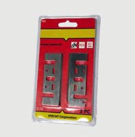 Rabot à main électrique portable 82mm outil électrique pour le travail du bois avec lames de rabot HSS pour le rabotage et la coupe de la surface du bois