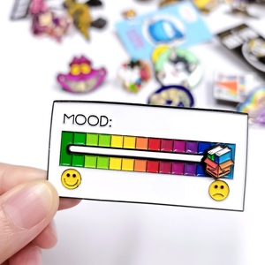 Di chuyển cầu vồng Halloween tổ chức sự kiện Tạ Ơn Ngày Kim Loại Nam Châm ly hợp ve áo <span class=keywords><strong>Pin</strong></span> huy hiệu tùy chỉnh thực hiện mềm cứng men pins cho mũ - Product Image 5