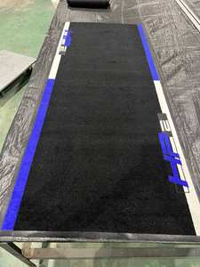 Tapis de <span class=keywords><strong>sol</strong></span> de garage robuste en nylon avec dos antidérapant en caoutchouc, tapis pour moto, voiture, vélo, atelier - Product Image 4