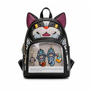 Sac à dos Ita Bag Kawaii pour collectionneurs de badges d'anime et amoureux des chats, avec fenêtre transparente - Product Image 1