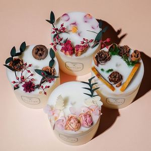 Advanced Handmade Candle Gift <b>Box</b> with a Dry Floral Atmosphere Valentine's Day Gift New Year's Gift - Product Image 5