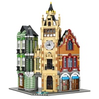 La Tour de l'Horloge Square 57026 Briques de Construction Modèle Briques Blocs de Construction Cadeau de Noël 3023+ pièces/ensemble