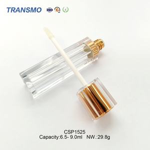 Contenants de brillant à lèvres personnalisés en gros avec logo, 6,5-9,0 ml, flacon en plastique avec bouchon à vis, tubes de brillant à lèvres avec pinceau du fabricant - Product Image 6