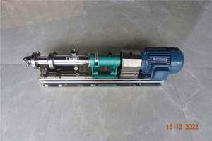 Bomba de tornillo eléctrica Allweiler de acero inoxidable de alta eficiencia y bajo consumo para dosificación de lociones, agua, melaza, cemento y miel, con alto caudal. Mejor precio. - Product Image 5