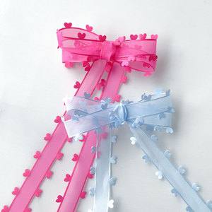 Хит продаж! Новая полиэстеровая лента шириной <span class=keywords><strong>2</strong></span>,5 см для упаковки подарков ко Дню святого Валентина. - Product Image 3