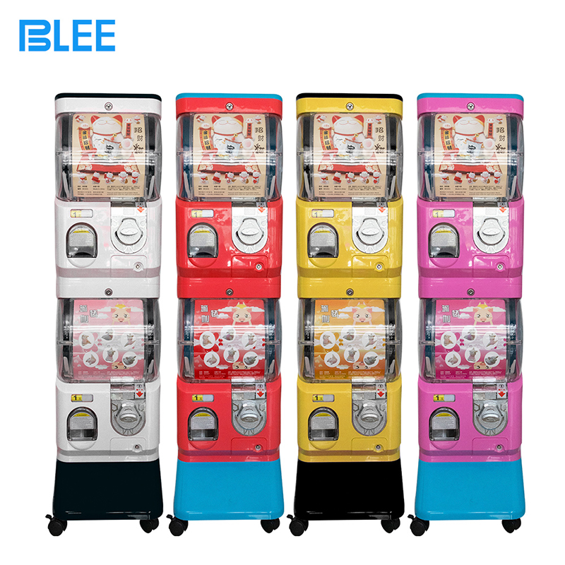 Nova máquina de diversões máquina de chicletes cápsula gashapon brinquedos candy dispenser vending cápsula de ovos de brinquedo mini máquina para venda