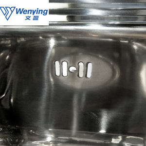 <span class=keywords><strong>Lavello</strong></span> da Cucina Monoblocco in Acciaio Inox Lucidato Plata Home Kitchen, Installazione Soprapiano - Product Image 4