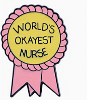 Cadeau amusant pour infirmière, récompense pour étudiant, médaille avec phrase inspirante