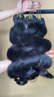 Proveedor de Cabello Vietnamita Natural, Extensiones de Cabello Humano Virgen sin Procesar con Ondas Naturales para Salón