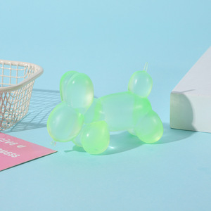 Jouet <span class=keywords><strong>anti</strong></span>-<span class=keywords><strong>stress</strong></span> créatif en silicone souple à rebond lent, motif chien <span class=keywords><strong>ballon</strong></span> couleur unie, texture moelleuse à base de maltose - Design mignon, <span class=keywords><strong>anti</strong></span>-<span class=keywords><strong>stress</strong></span> ultime - Product Image 3