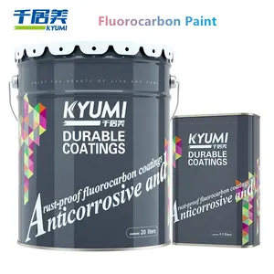 Kyumi 반대로 녹 좋은 날씨 저항 끝 페인트를 입히는 반대로 부식 fluorocarbon 수지 페인트 액체