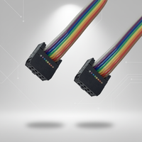 Cable Plano IDC de 40 Pines JFS Audio, Paso de 2.54mm, Longitud de 300mm, 16 Núcleos de Cobre, PVC Electrónico, 110V