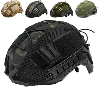 Casque tactique à ventilation courte, sécurité, moto, extérieur, couvre-casque en aramide, casque intégral rapide