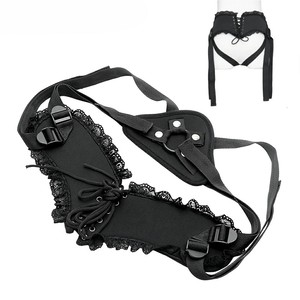 Custom Box personalizzato-indossabile <span class=keywords><strong>Strapon</strong></span> pene Bondage merletto Sex Toy per le donne lesbo cinturino su pantaloni auto erotico negozio - Product Image 1
