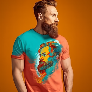 Camiseta de Hombre de Talla Grande, 100% Algodón, 170g, Tejido Casual, Color Sólido, Secado Rápido, Transpirable, con Logotipo Personalizado, Talla Estadounidense - Product Image 6