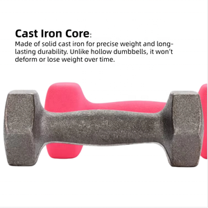 משקולת אוניברסלית מצופה גומי בצורת משושה - Product Image 4