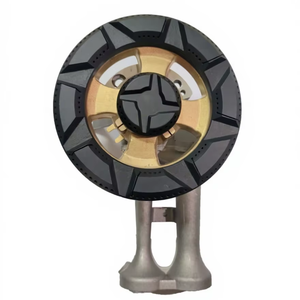 Repuestos para estufa de gas Tapa de quemador de latón dorado y negro de 130MM con estufa - Product Image 1