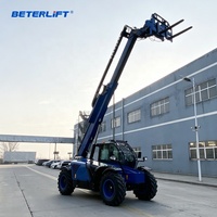 Chinesischer Kompakter Mini-Diesel 2,5 Tonnen 4 Tonnen Teleskoplader Gabelstapler für Kommunaltechnik und Landschaftsbau