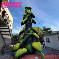 Ballon gonflable en forme de vigne pour décoration de spectacle théâtral, fête à thème jungle gonflable