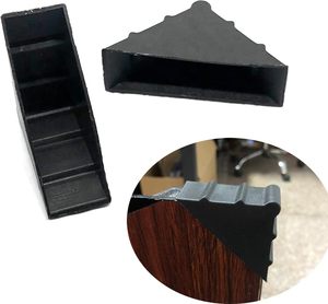 Tốt Nhất Màu Đen Tam Giác Góc Bảo Vệ Ba Góc Góc Bàn Kính Góc Bảo Vệ Đệm - Product Image 1