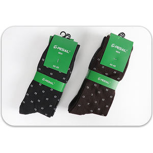 Prix haut de gamme Chaussettes d'équipage pour hommes en coton respirant de style décontracté à carreaux colorés élégants pour la vente en gros - Product Image 2