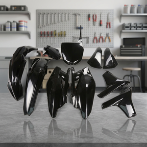 Kit Carene in Plastica Nera per Yamaha YZF 450 2010-2010 - Product Image 3