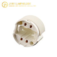 Supports de lampe en gros Bases de lampe Ampoule à douille en plastique blanc Base d'ampoule G24 avec certification CUL