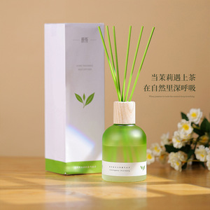 Reed <b>Diffuser</b> Set 120ml Green Jasmine Tea Fragrance Home Air Freshener - Product Image 4
