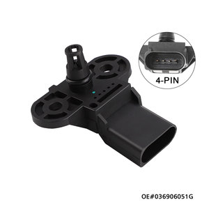Capteur de pression différentielle 0261230081 pour véhicules Audi YC102382-080 4 broches OE # 036906051G - Product Image 2