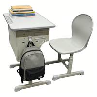 Chaise de bureau confortable pour collégiens, mobilier scolaire durable et confortable pour salles de classe, pour enfants, OEM