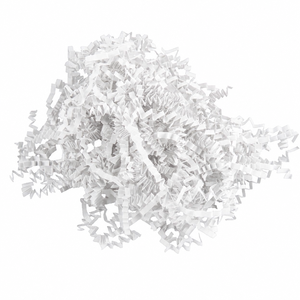 Red <b>Crinkle</b> <b>Paper</b> Straws Shredded Packaging <b>Paper</b> for Gift Wrapping Filler Craft Use - Product Image 3