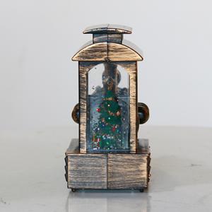 New Item LED Christmas Train Lights Warm White 12.6x6.4x11.8CM <b>Table</b> Decoration with Water Wholesale Price - Product Image 5