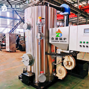 דוד תעשייתי יעיל, אוטומטי לחלוטין, אנכי, מבוסס ביומסה, מסור, גרגירי עץ, עם צינורות אש במחזור טבעי ויעילות גבוהה - Product Image 2