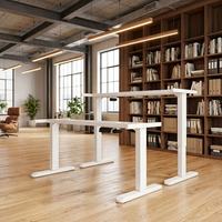 Base de bureau motorisée réglable en hauteur en acier laminé à froid, pied de bureau électrique pour table de bureau ergonomique