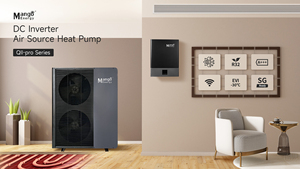 High <b>Efficient</b> 9-44kW Split R32 Heatpump EVI Air Source Heat Pump Water <b>Heater</b> French R32 Dc Split Heat Pump - Product Image 4