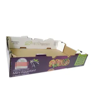 Custom Rigid Banana Boxes Mango 6kg Carton Cardboard Fruits Packaging Supplier For Strawberry Pineapples Vegetables Box