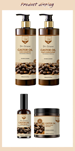 Tùy chỉnh dầu thầu dầu thảo dược mọc lại chống gàu chống rụng tóc tăng trưởng dầu gội và điều hòa thiết lập - Product Image 6