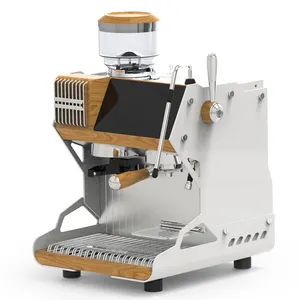 コーヒーメーカー自動カプチーノエスプレッソグラインダー付き