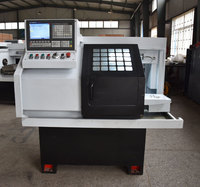 220V Eenfase Mini Cnc Draaibank Prijs Ck0640a Hobby Cnc Metalen Draaibank