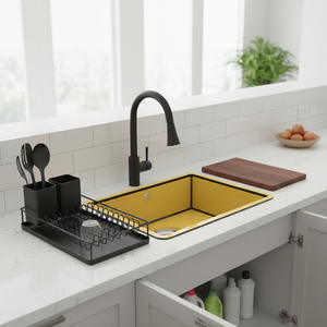 [BAEKJO] Émail 540 BLACK-LINE Accessoires fonctionnels pour évier pour un nettoyage et un séchage efficaces - Product Image 3
