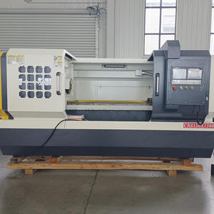 Producto confiable 500mm Diámetro de torneado Roscado de metal Mecanizado automático convencional Torno CNC de cama plana para la venta - Product Image 3