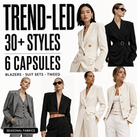 Fabricant de Blazers Personnalisés pour Femmes OEM – Vêtements de Luxe Brodés pour Boutiques, Usine de Marques Privées, Collection Tendance Décontractée