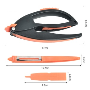 Máy Nghiền Tỏi Thủ Công Chuyên Nghiệp Thiết Kế Mới Máy Ép Tỏi 4 Trong 1 Có Dụng Cụ Gọt Vỏ Dụng Cụ Nhà Bếp - Product Image 4