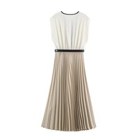 Robe patchwork MYST&ZA pour femme, nouvelle collection automne 2026, style vacances à la plage 5029189
