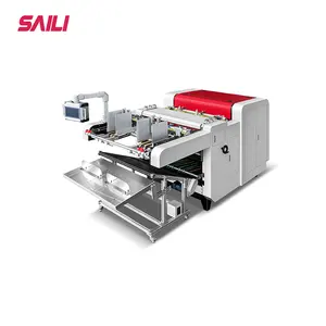 SAILI Automatic Rigid Shoe Box Die Cutting Machine Cardboard V Grooving Machine